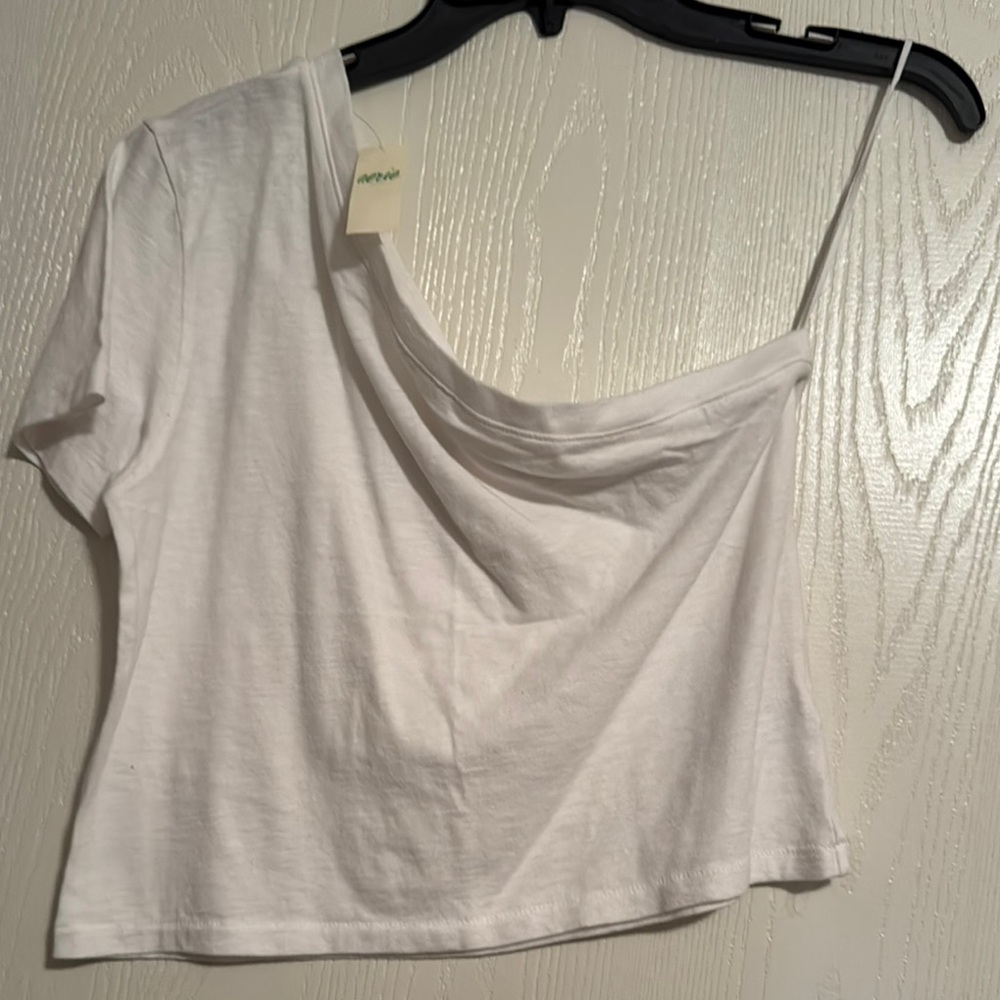 White Off-Shoulder Top